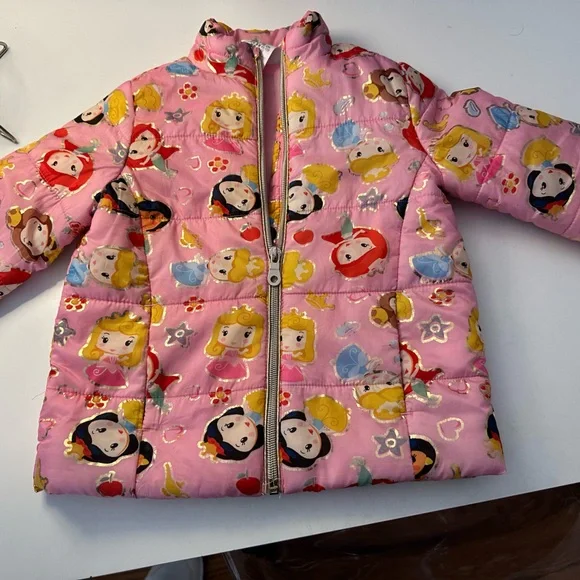 Disney Jackets Coats Disney Princess Puffer Poshmark